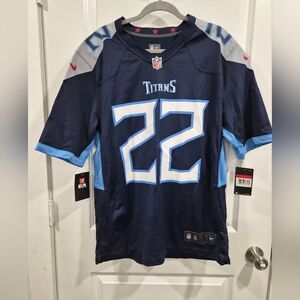 Men’s Nike Tennessee Titans Derrick Henry #22 Vapor Limited Jersey Sz L NWT